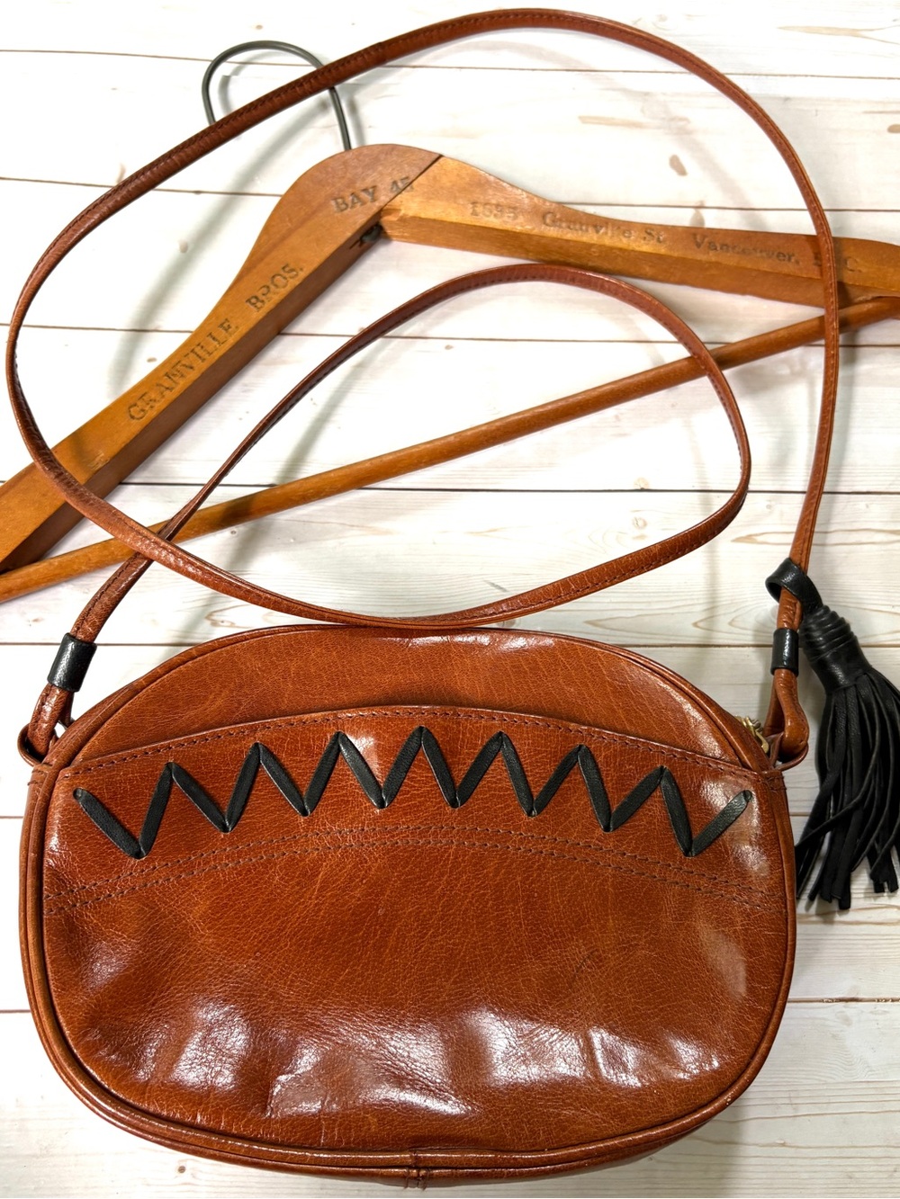 Vintage Portofino leather bag